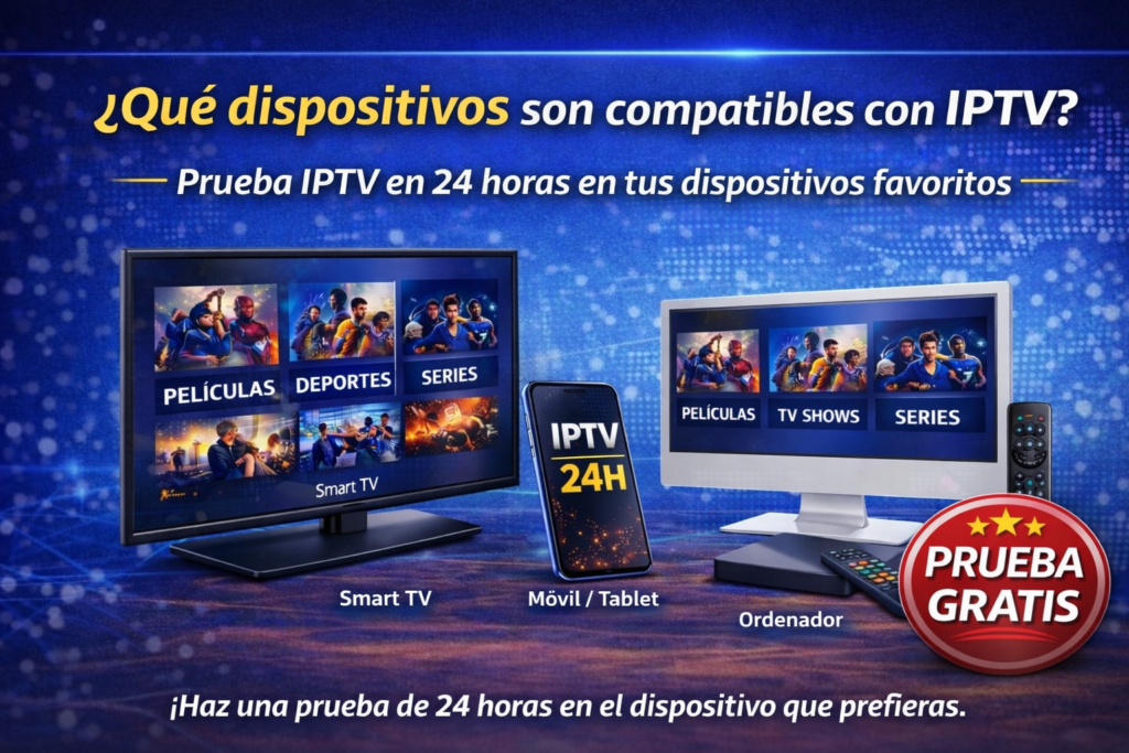 dispositivos compatibles iptv
