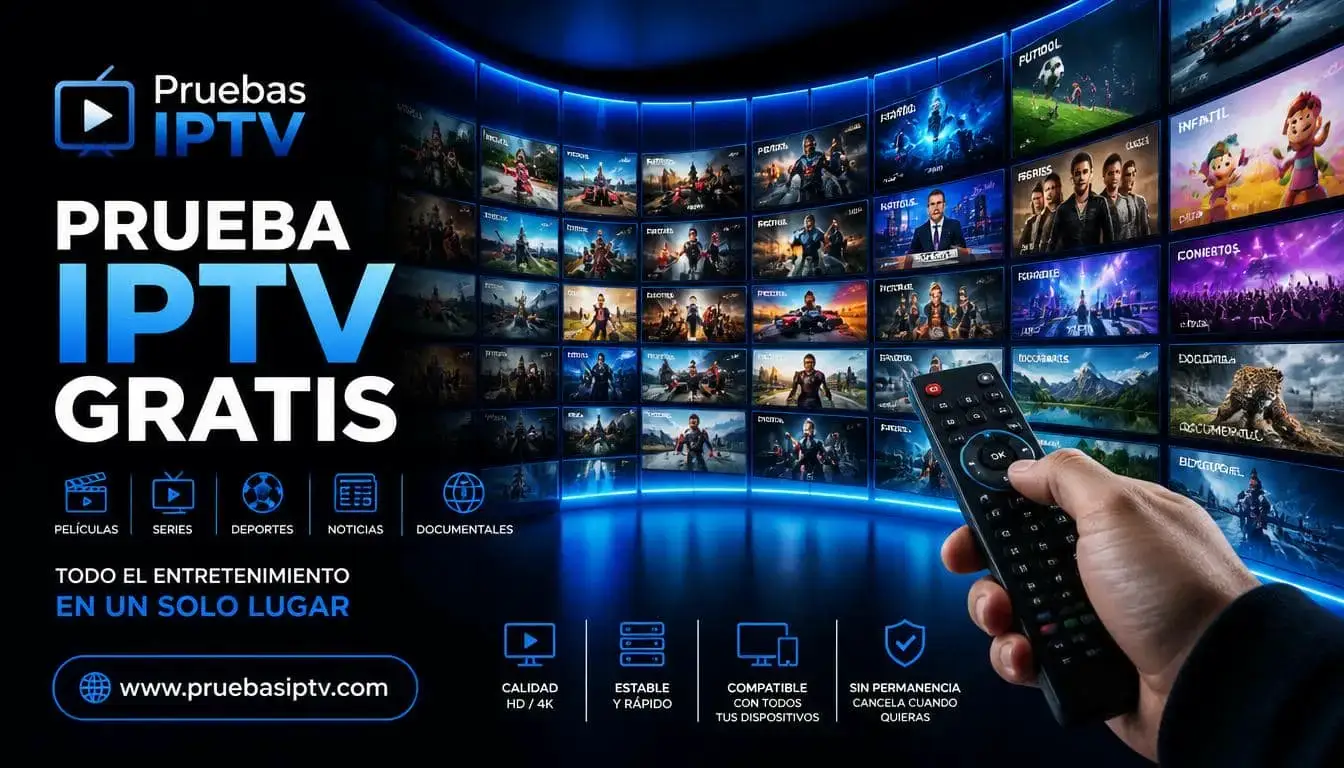 SmartOne IPTV mostrando los canales de la lista IPTV ya cargados