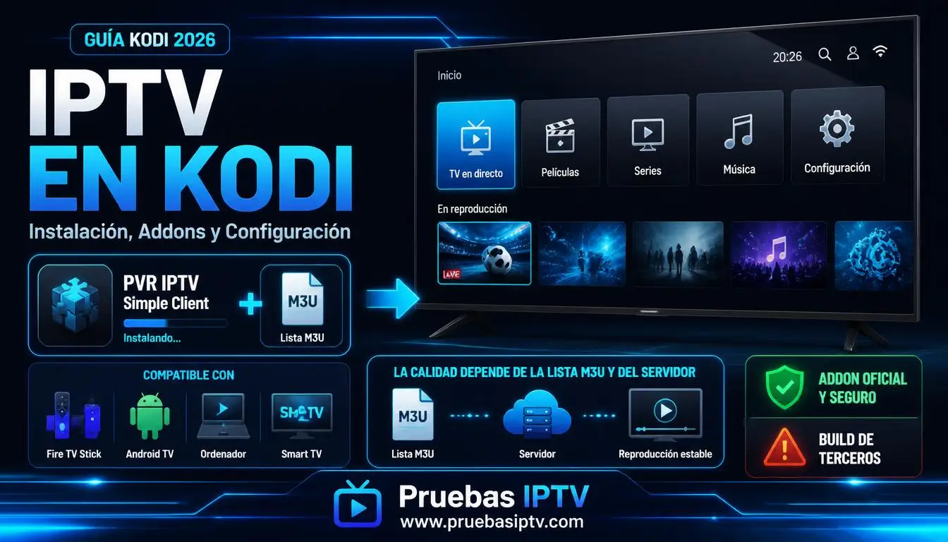 IPTV en Kodi