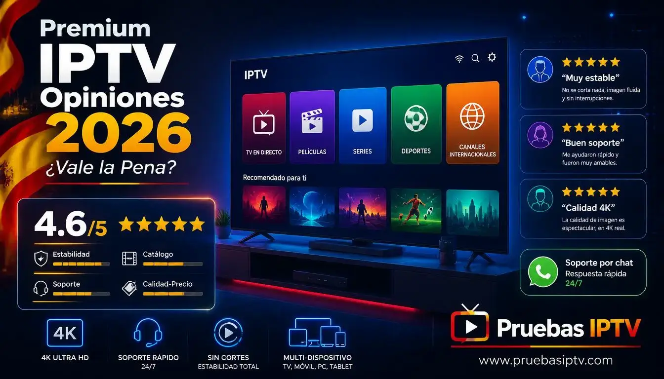Premium IPTV Opiniones