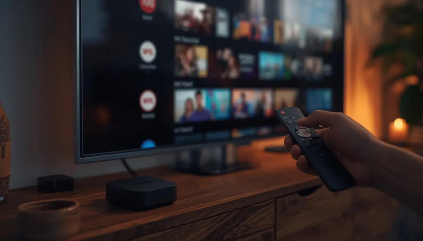 TiviMate instalado y configurado en Android TV con su guía EPG en 2026